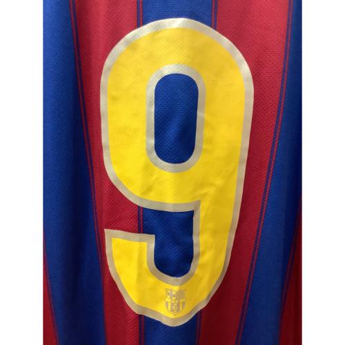 FCバルセロナ (エフシーバルセロナ) 【9】ズラタン・イブラヒモヴィッチ・09-10シーズン・ホーム サッカーユニフォーム 343808-496 ブルーxレッド SIZE XL