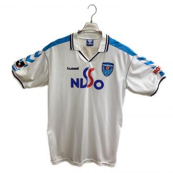 横浜FC (ヨコハマエフシー) 2001シーズン・アウェイ サッカーユニフォーム ホワイト XO