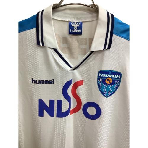 横浜FC (ヨコハマエフシー) 2001シーズン・アウェイ サッカーユニフォーム ホワイト XO