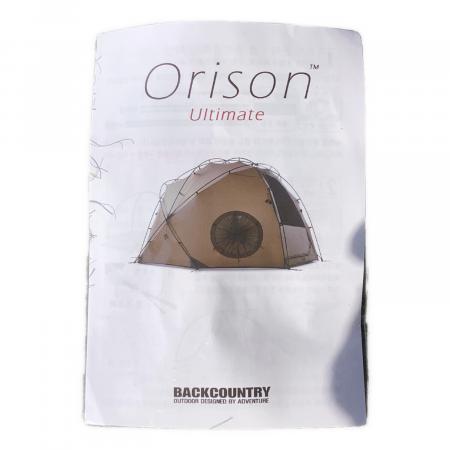 BACKCOUNTRY (バックカントリー) シェルター ORISON-DAC ULTIMATE