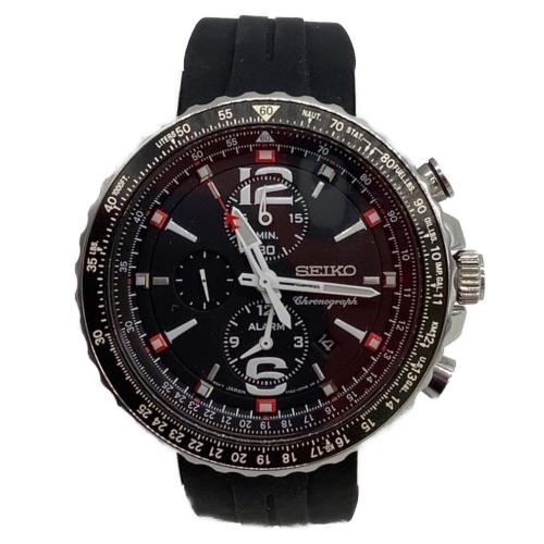 SEIKO (セイコー) クロノグラフ SNAE95P2 スポーチュラアラームクロノグラフ