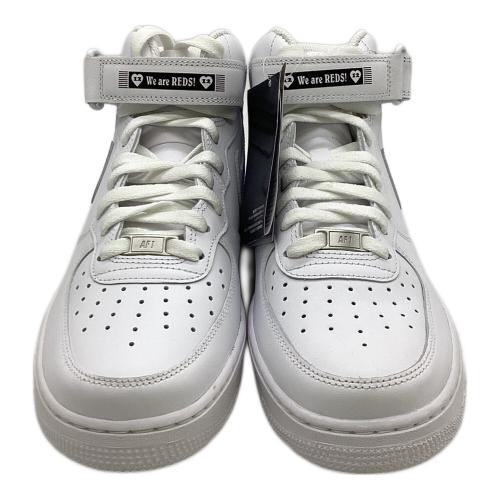 浦和レッズ (ウラワレッズ) AIR FORCE 1 MID 07 サポーターグッズ ホワイト・800足限定 SIZE 27.5cm