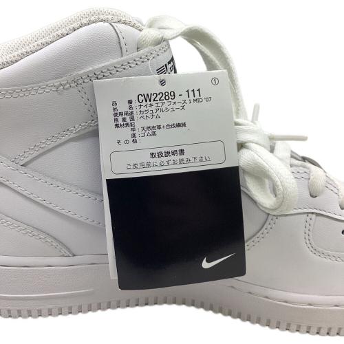 浦和レッズ (ウラワレッズ) AIR FORCE 1 MID 07 サポーターグッズ ホワイト・800足限定 SIZE 27.5cm
