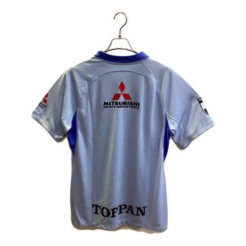 浦和レッズ (ウラワレッズ) 2023シーズンアウェイ サッカーユニフォーム DO8345-548 ブルー SIZE XL
