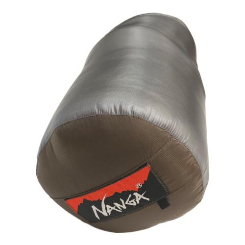 NANGA (ナンガ) マミー型シュラフ(ダウン) レギュラー ブラウン ケース2種付 オーロラテックス ライト350DX