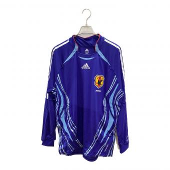 日本代表 (ニホンダイヒョウ) 2006シーズン・ホーム・オーセンティック・長袖 サッカーユニフォーム 817988 ブルー SIZE XO(3L相当)