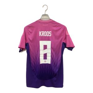 ドイツ代表 (ドイツダイヒョウ) 【8】トニ・クロース・2024シーズン・アウェイ サッカーユニフォーム IP8158 ピンクxパープル SIZE XL