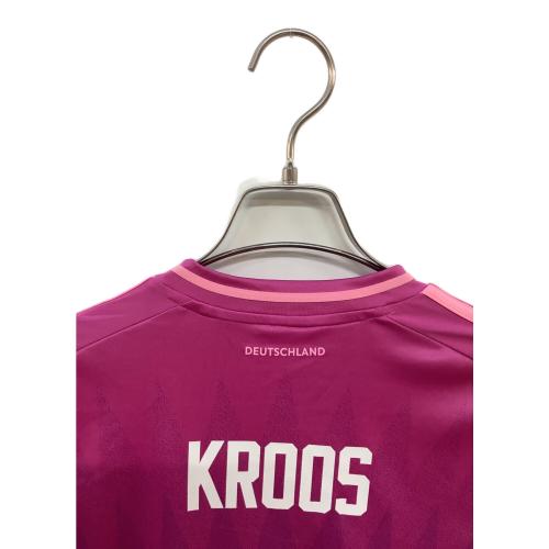 ドイツ代表 (ドイツダイヒョウ) 【8】トニ・クロース・2024シーズン・アウェイ サッカーユニフォーム IP8158 ピンクxパープル SIZE XL