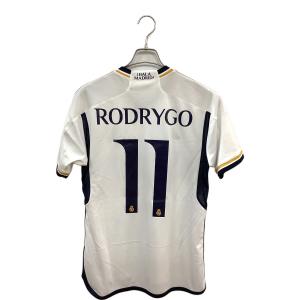 レアル・マドリード 【11】ロドリゴ ・23-24シーズン・ホーム サッカーユニフォーム HR3796 ホワイト