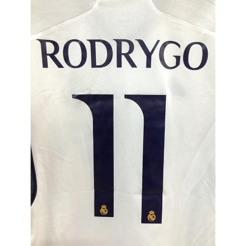 レアル・マドリード 【11】ロドリゴ ・23-24シーズン・ホーム サッカーユニフォーム HR3796 ホワイト