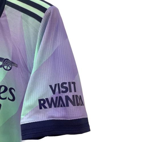 アーセナルFC 24-25シーズン・サード・オーセンティック サッカーユニフォーム IZ0112 グリーンxパープル SIZE 2XL