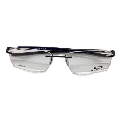 OAKLEY (オークリー) サングラス OX5126-0354 ケース付 ネイビー Gauge 3.1