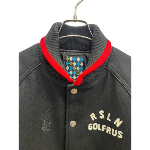 RUSSELUNO (ラッセルノ) ゴルフウェア(トップス) RS-42133 メンズ SIZE 5 レッド×ブラック