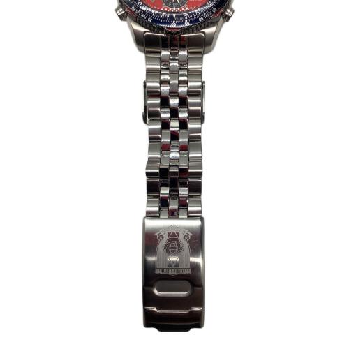 浦和レッズ (ウラワレッズ) 福田正博引退記念・腕時計 サポーターグッズ ※電池切れ・現状販売・シルバー