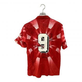 浦和レッズ (ウラワレッズ) 【9】1993-1994シーズン・カップ戦仕様 サポーターグッズ レッド※サイン保証無 SIZE O