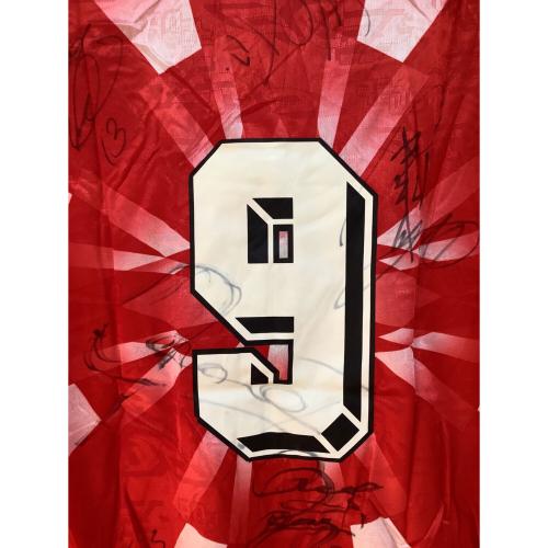 浦和レッズ (ウラワレッズ) 【9】1993-1994シーズン・カップ戦仕様 サポーターグッズ レッド※サイン保証無 SIZE O