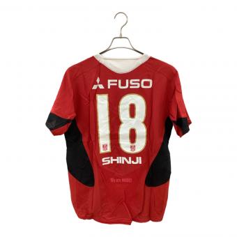 浦和レッズ (ウラワレッズ) 【18】小野伸二・2006シーズン・ホーム サポーターグッズ 128219 レッド Lサイズ