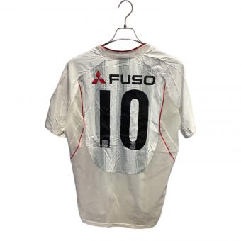浦和レッズ (ウラワレッズ) 【10】エメルソン・2004シーズン・アウェイ サッカーユニフォーム 102835 ホワイト SIZE L