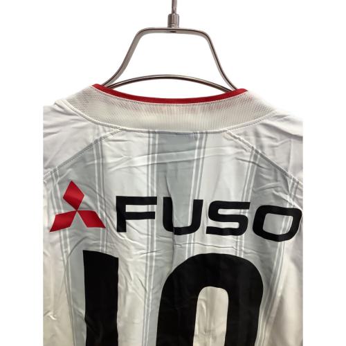 浦和レッズ (ウラワレッズ) 【10】エメルソン・2004シーズン・アウェイ サッカーユニフォーム 102835 ホワイト SIZE L