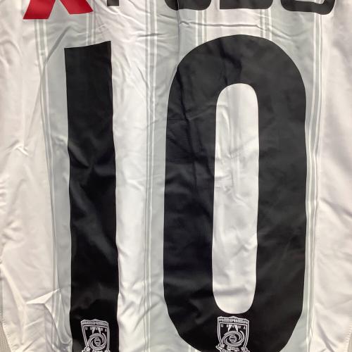 浦和レッズ (ウラワレッズ) 【10】エメルソン・2004シーズン・アウェイ サッカーユニフォーム 102835 ホワイト SIZE L