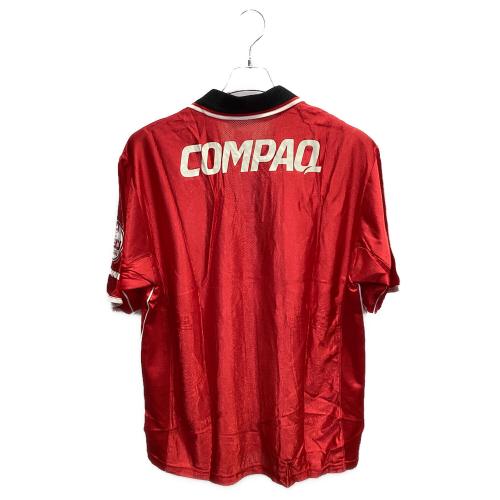 浦和レッズ (ウラワレッズ) 2001-2002シーズン・ホーム サッカーユニフォーム レッド SIZE XO