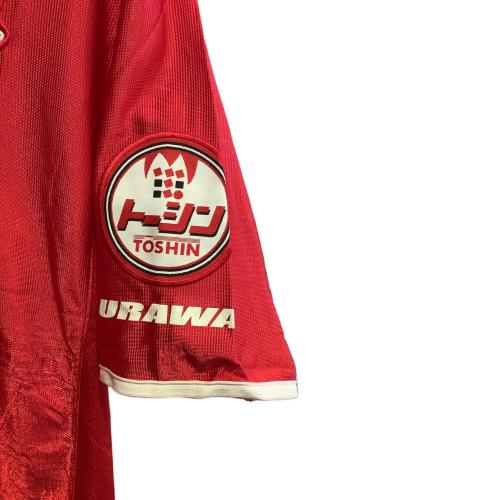 浦和レッズ (ウラワレッズ) 2001-2002シーズン・ホーム サッカーユニフォーム レッド SIZE XO