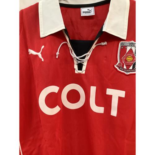 浦和レッズ (ウラワレッズ) 2001-2002シーズン・ホーム サッカーユニフォーム PXA03RERT SIZE O(XL相当)