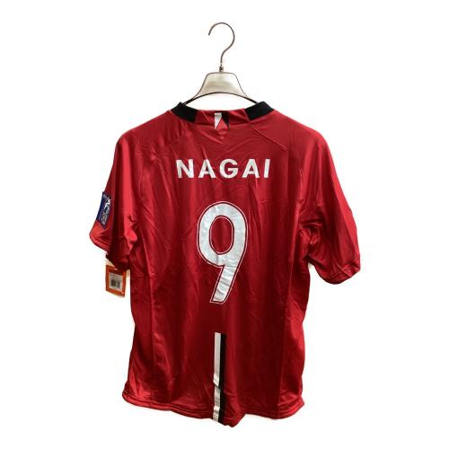 浦和レッズ (ウラワレッズ) 【9】永井雄一郎・2008シーズン・ホーム サッカーユニフォーム 277140-611 レッド SIZE L
