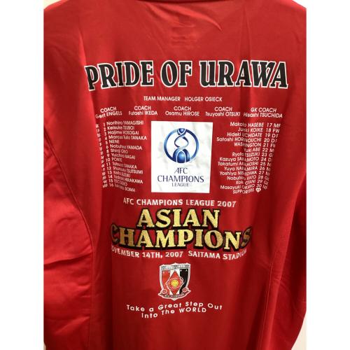 浦和レッズ (ウラワレッズ) 2007シーズン・ACLチャンピオン記念ユニフォーム サッカーユニフォーム 278420-611 レッド SIZE L