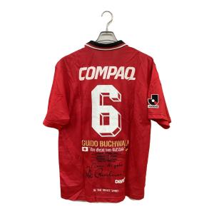 浦和レッズ (ウラワレッズ) 【6】ギド・ブッフバルト・1997シーズン・・引退記念ユニフォーム サッカーユニフォーム レッド