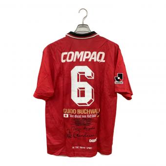 浦和レッズ (ウラワレッズ) 【6】ギド・ブッフバルト・1997シーズン・・引退記念ユニフォーム サッカーユニフォーム レッド