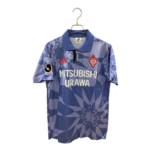 浦和レッズ (ウラワレッズ) 1993-1994シーズン・アウェイ サッカーユニフォーム ブルー SIZE L