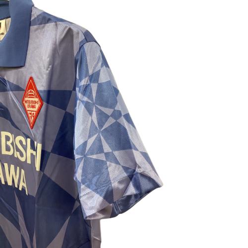 浦和レッズ (ウラワレッズ) 1993-1994シーズン・アウェイ サッカーユニフォーム ブルー SIZE L