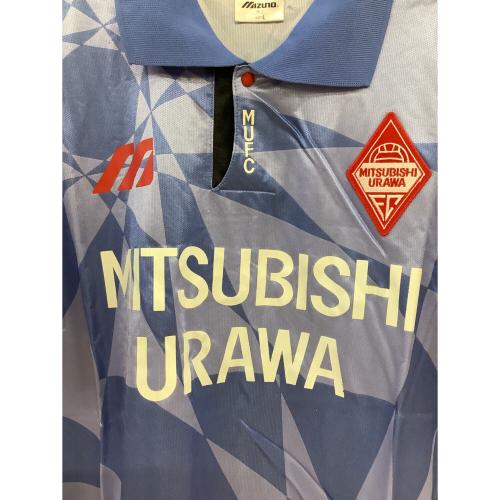 浦和レッズ (ウラワレッズ) 1993-1994シーズン・アウェイ サッカーユニフォーム ブルー SIZE L