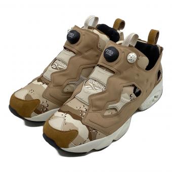 REEBOK (リーボック) スニーカー V69973 メンズ SIZE 27cm ブラウン×ベージュ INSTA PUMP FURY OG CAMO