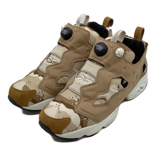 REEBOK (リーボック) スニーカー V69973 メンズ SIZE 27cm ブラウン×ベージュ INSTA PUMP FURY OG CAMO