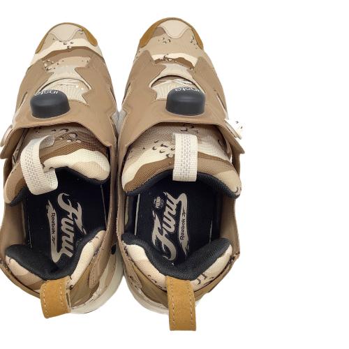 REEBOK (リーボック) スニーカー V69973 メンズ SIZE 27cm ブラウン×ベージュ INSTA PUMP FURY OG CAMO