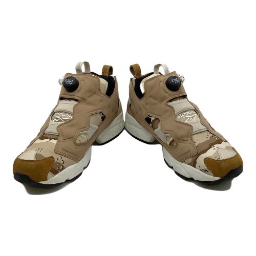 REEBOK (リーボック) スニーカー V69973 メンズ SIZE 27cm ブラウン×ベージュ INSTA PUMP FURY OG CAMO