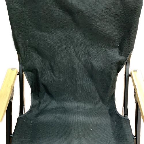 Snow peak (スノーピーク) アウトドアチェア LV-091-AZ ※オンライン限定 ブラック ローチェア30