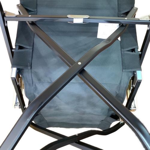 Snow peak (スノーピーク) アウトドアチェア LV-091-AZ ※オンライン限定 ブラック ローチェア30