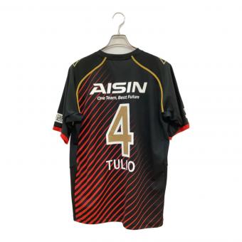 名古屋グランパス (ナゴヤグランパス) 【4】田中マルクス闘莉王 サッカーユニフォーム QH-74012GR ブラック XA