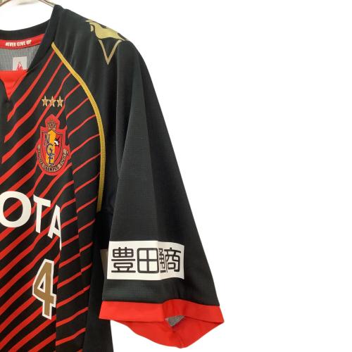 名古屋グランパス (ナゴヤグランパス) 【4】田中マルクス闘莉王 サッカーユニフォーム QH-74012GR ブラック XA