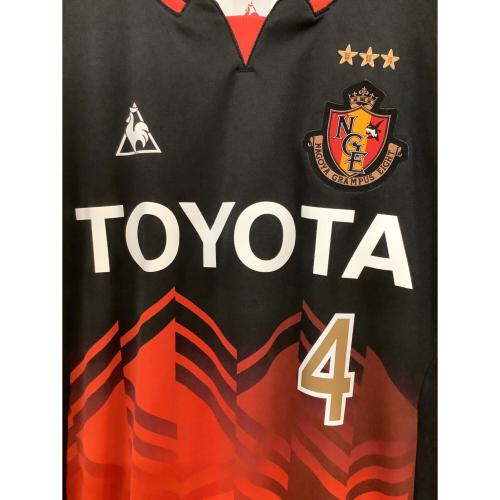 名古屋グランパス (ナゴヤグランパス) 【4】田中マルクス闘莉王 2013シーズン 20周年モデル オーセンティック サッカーユニフォーム QH-74013GR ブラック XA