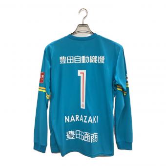 名古屋グランパス (ナゴヤグランパス) 【1】楢崎 正剛 2016シーズン・GKユニフォーム サッカーユニフォーム QH-84236GR スカイブルー XO