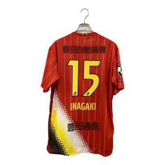 名古屋グランパス (ナゴヤグランパス) 【15】稲垣祥 2022 鯱の大祭典 オーセンティック サッカーユニフォーム P2JA2Y0810 レッド×イエロー 3XL