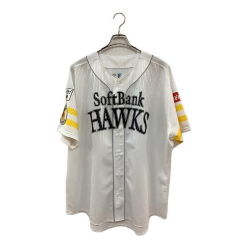 福岡ソフトバンクホークス (フクオカソフトバンクホークス) 【6】今宮健太・ホーム 応援グッズ @ XLサイズ ホワイト