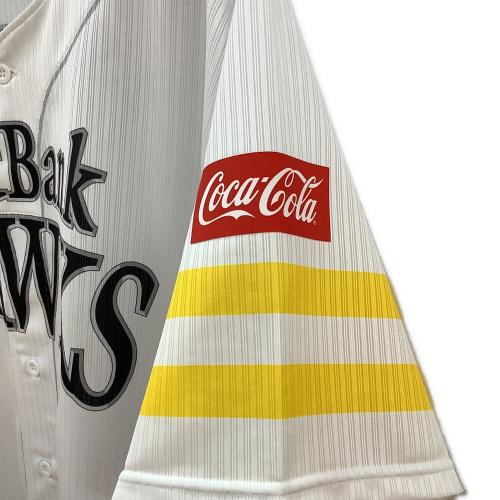 福岡ソフトバンクホークス (フクオカソフトバンクホークス) 【6】今宮健太・ホーム 応援グッズ @ XLサイズ ホワイト