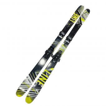 LINE (ライン) TOM WALLISCH PRO ファットスキー ブラックxイエロー 177cm