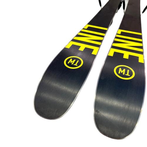 LINE (ライン) TOM WALLISCH PRO ファットスキー ブラックxイエロー 177cm