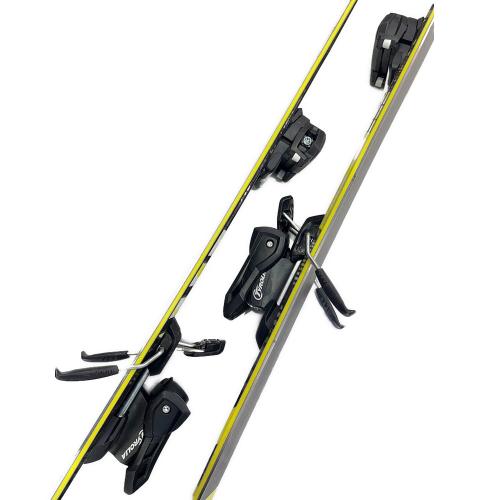 LINE (ライン) TOM WALLISCH PRO ファットスキー ブラックxイエロー 177cm